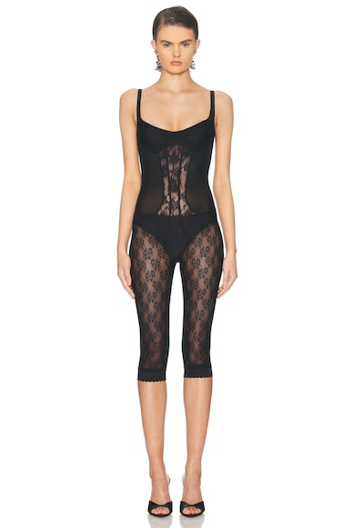 Lace Overall Catsuit