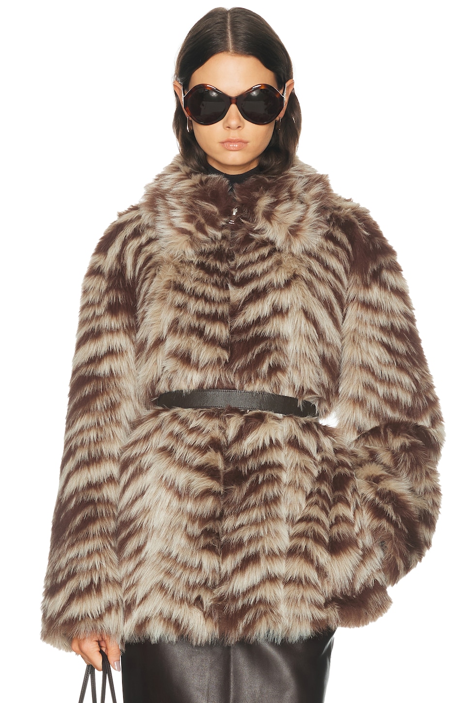 FRAME The Alpine Chevron Coat