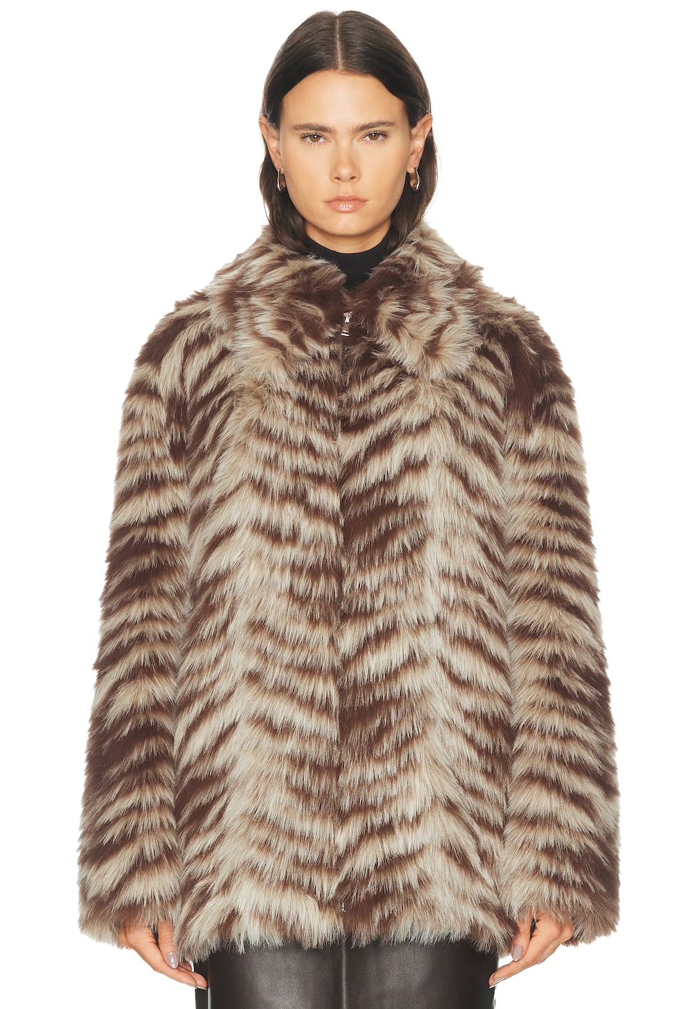 FRAME The Alpine Chevron Coat