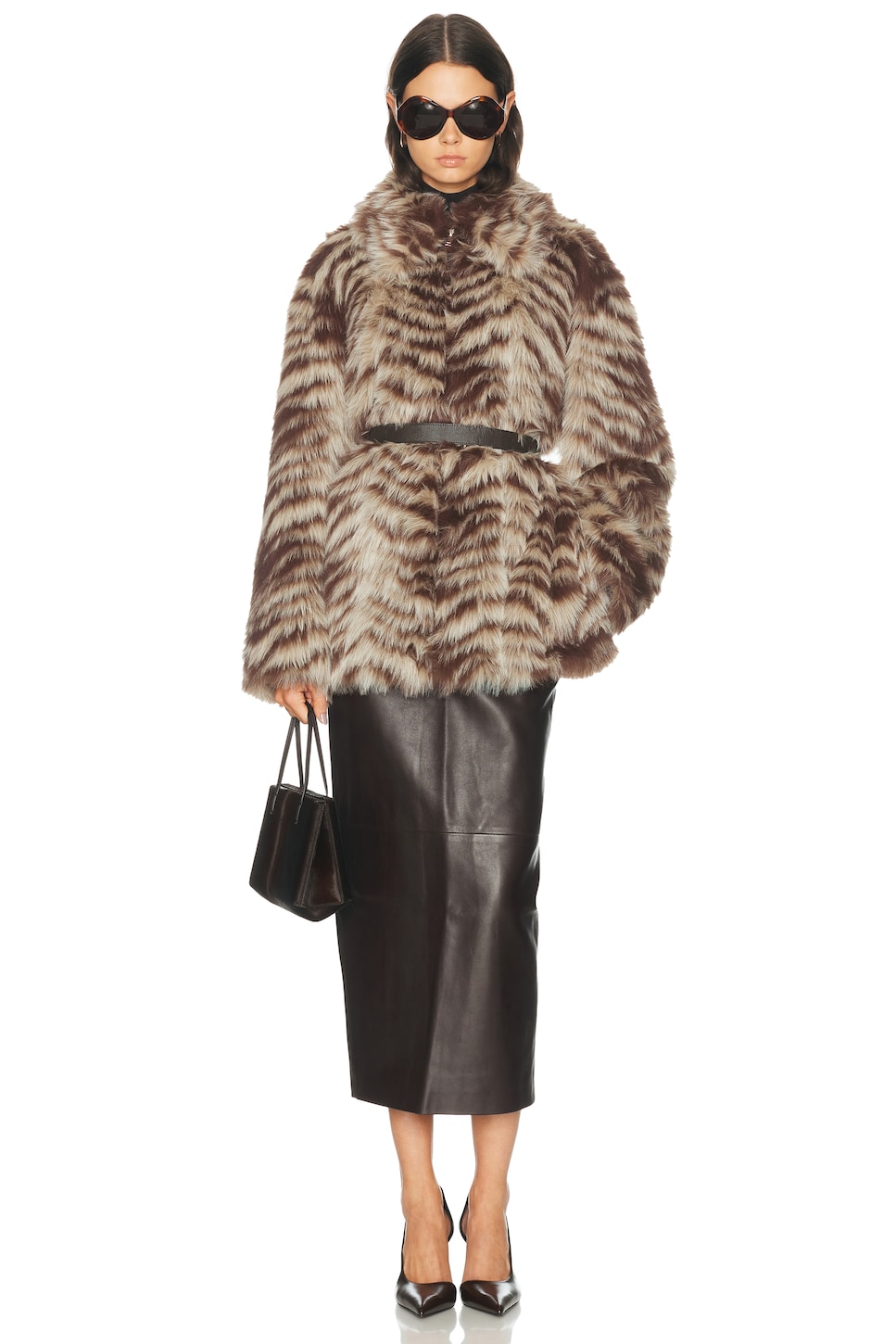 FRAME The Alpine Chevron Coat