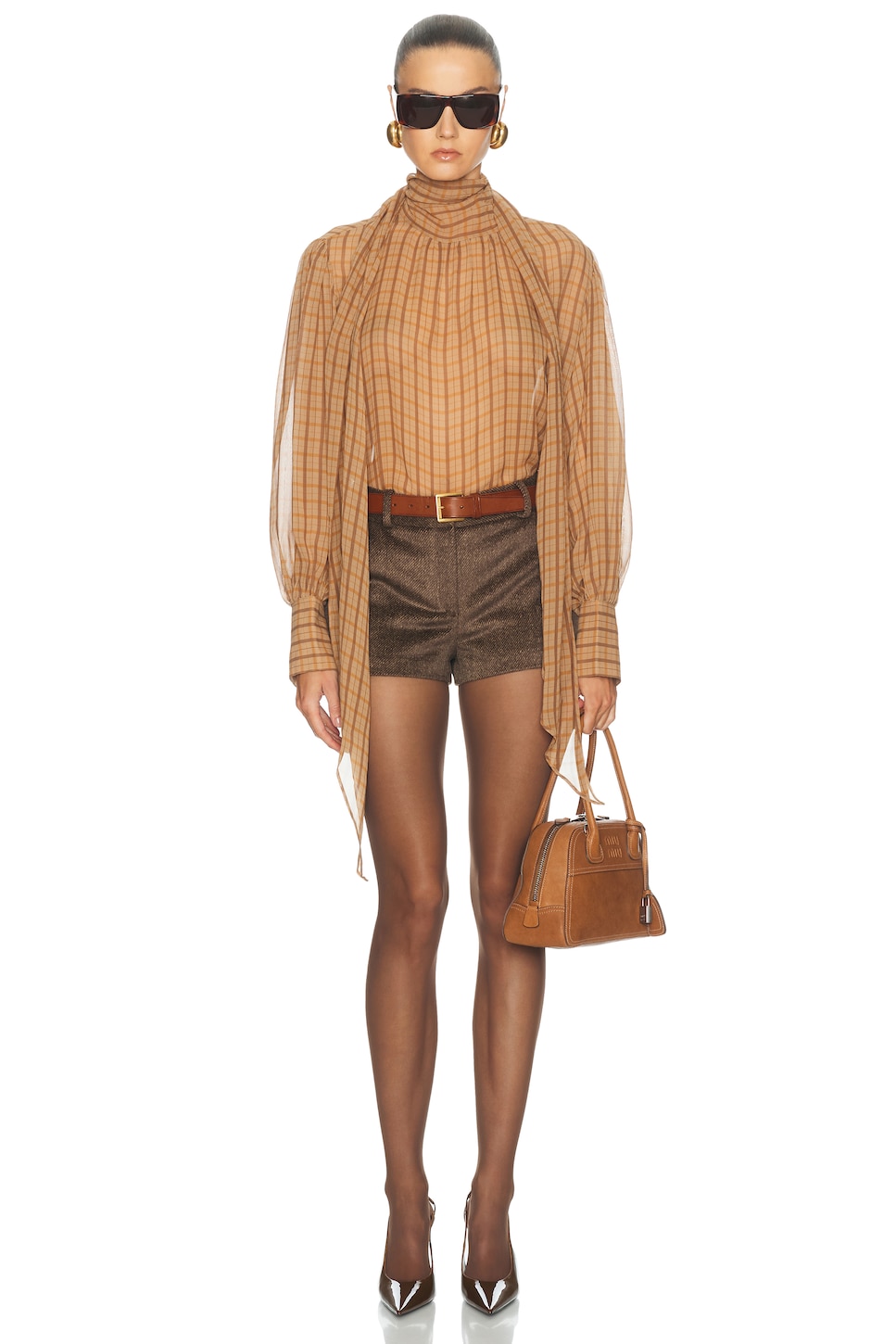 FRAME The Lantern Blouse