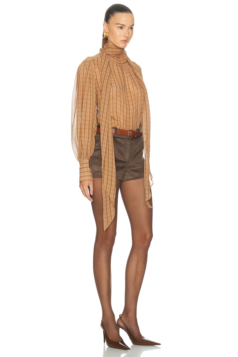 FRAME The Lantern Blouse