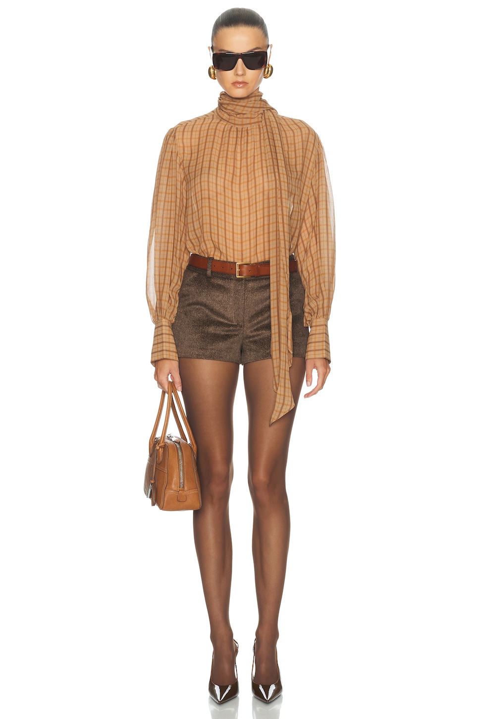 FRAME The Lantern Blouse
