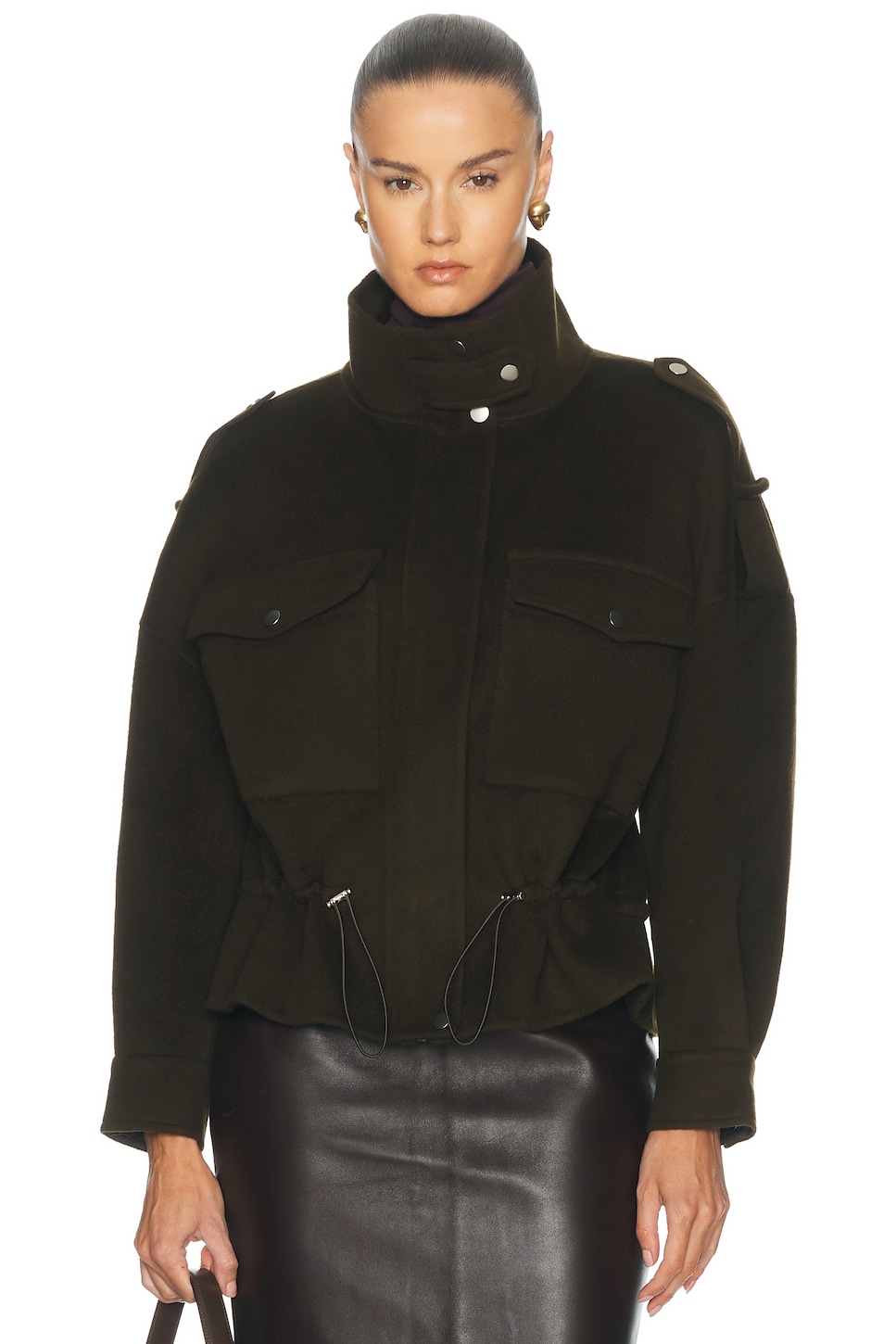 NICHOLAS Ciara Drawcord Blouson Jacket