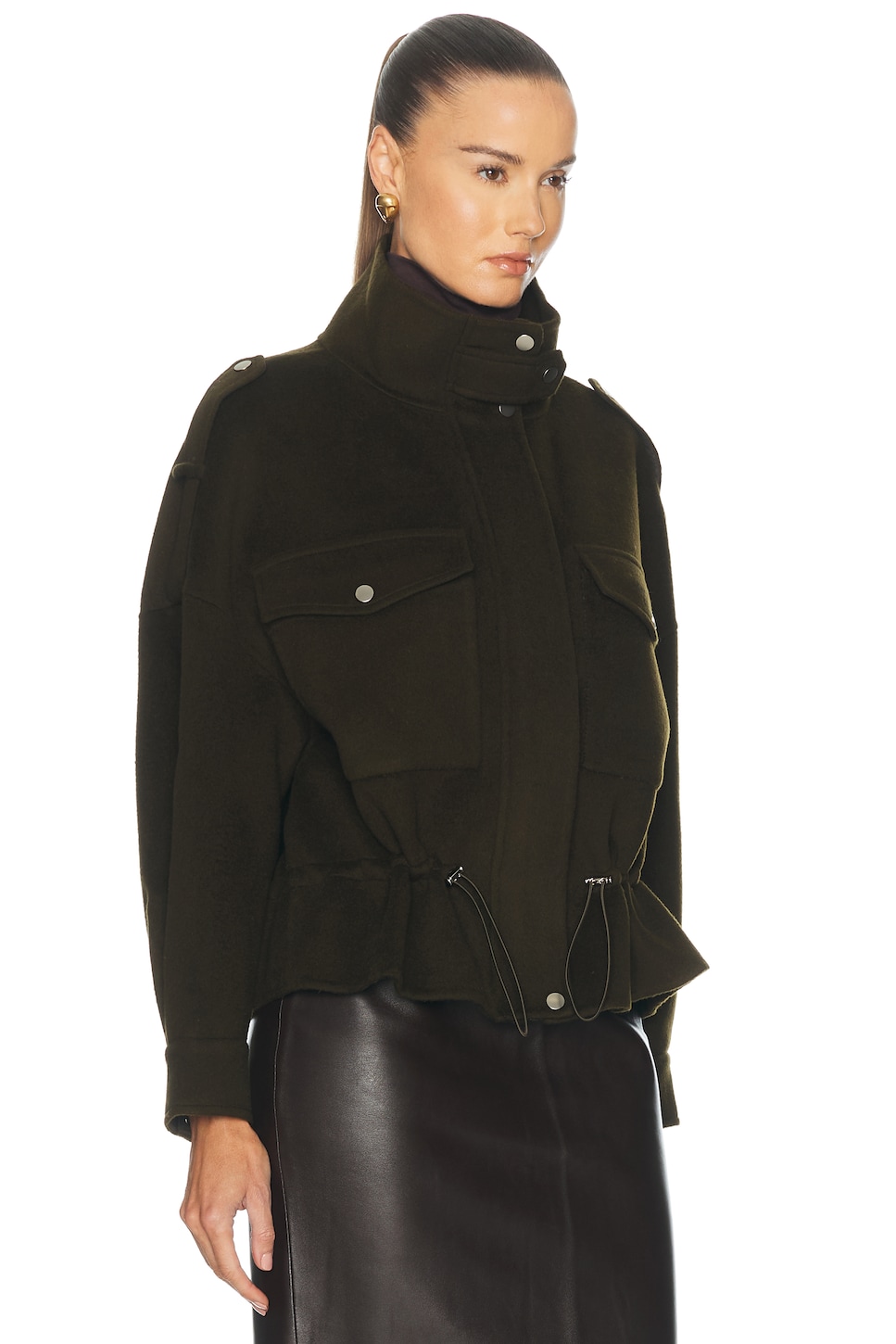 NICHOLAS Ciara Drawcord Blouson Jacket