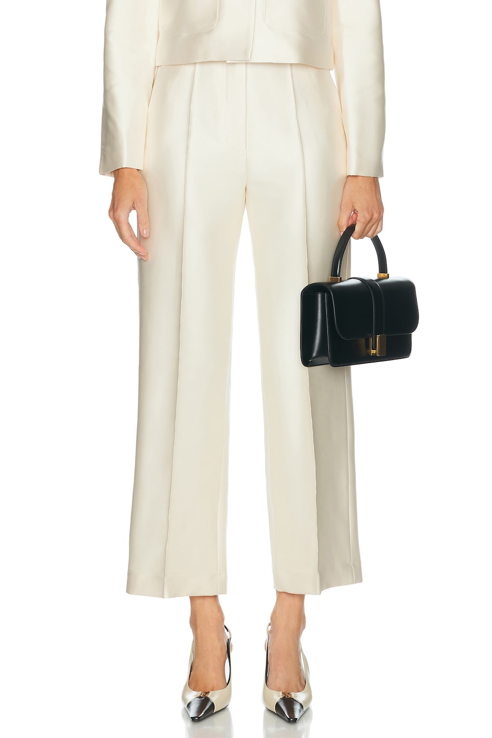 RENGGLI Satin Pintuck Pant