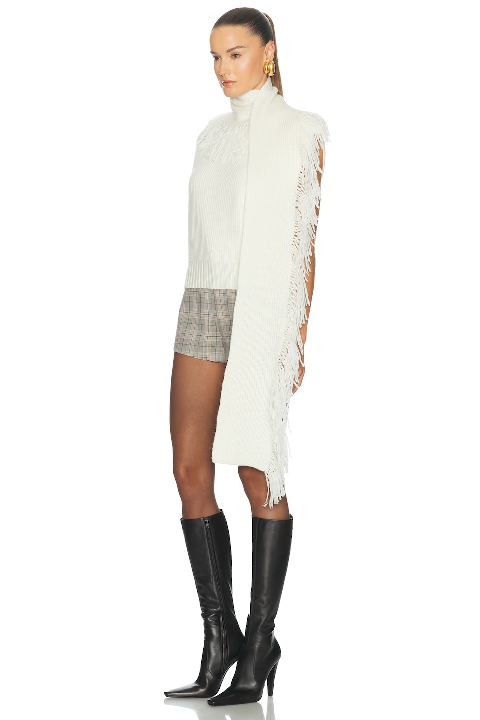 SIR. Livae Knitted Scarf Sweater